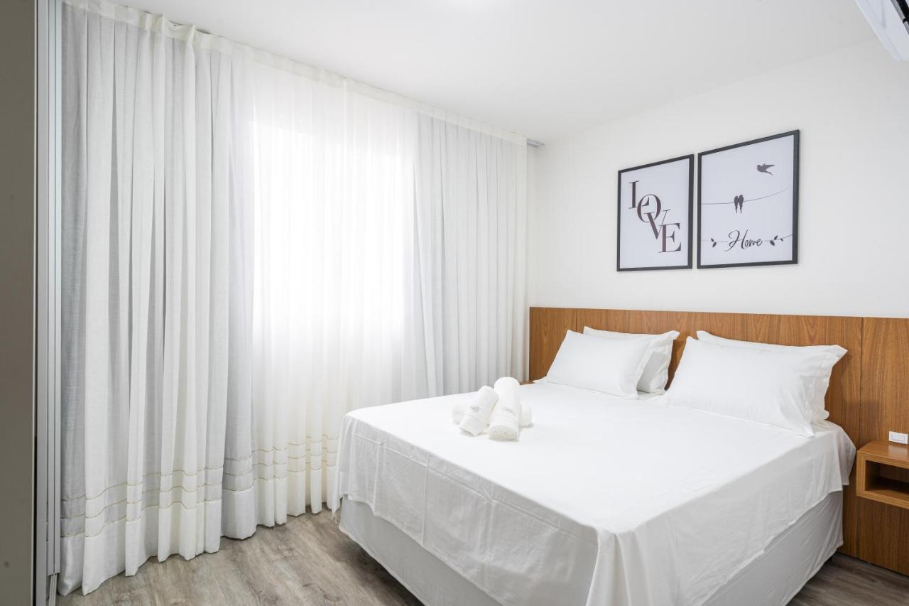 Appartamento Apartamento 150M Da Praia Com Sacada, Wi-Fi Ar Condicionado, Piscina, Portaria 24H, Playground E Vaga De Garagem Piçarras Esterno foto